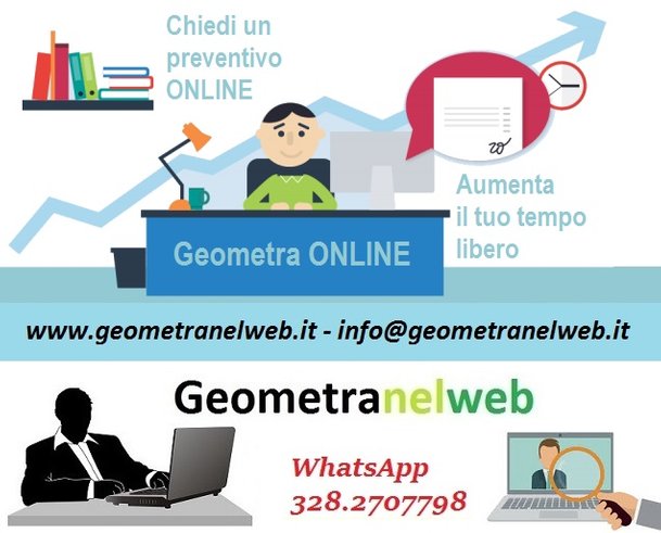 Geometra ONLINE - Preventivo gratuito - Geometra Risponde - Geometra nel web
